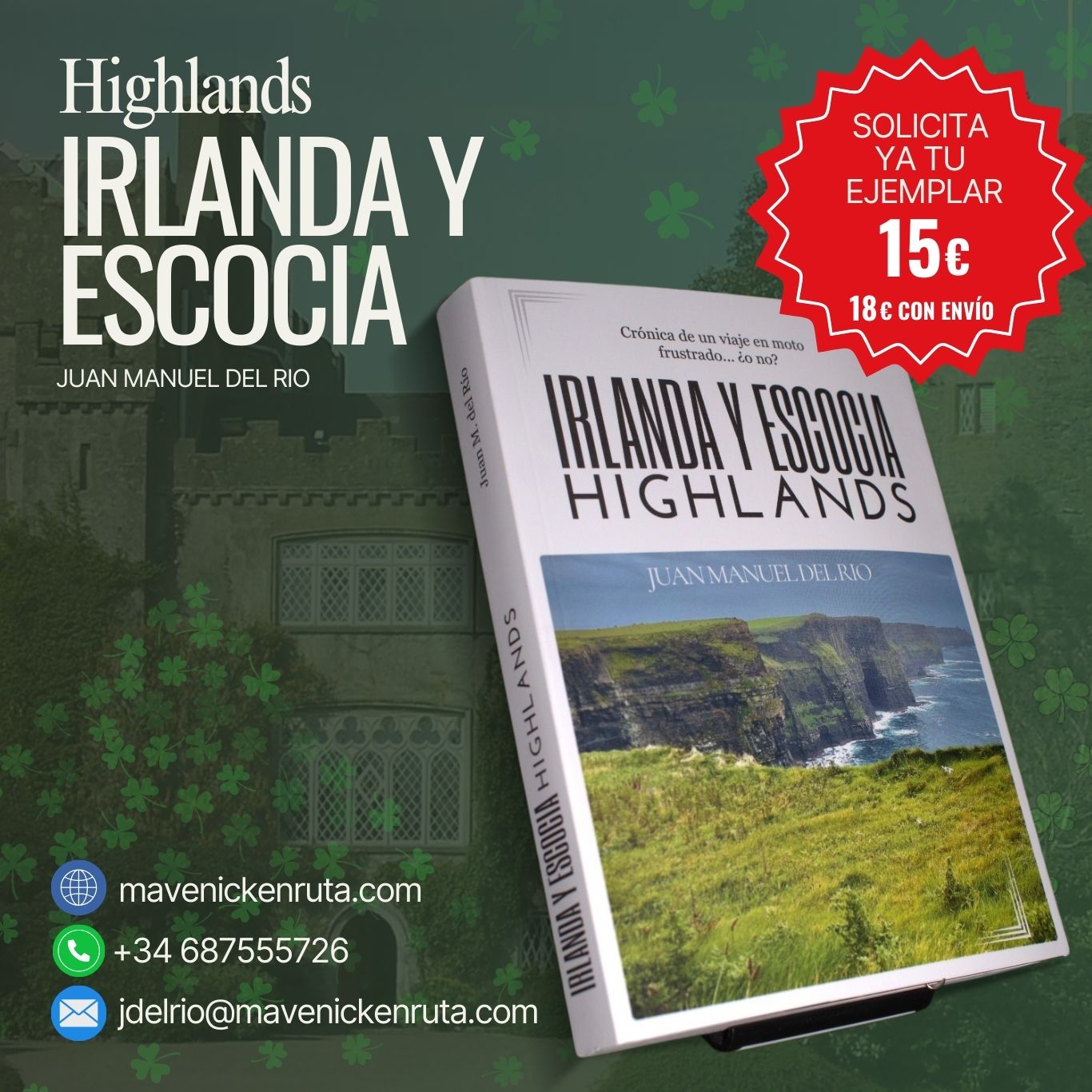 PUBLICIDAD LIBRO HIGHLANDS RRSS CUADRADA (1366 x 1366 px)